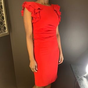 Sandra Angelozzi red dress